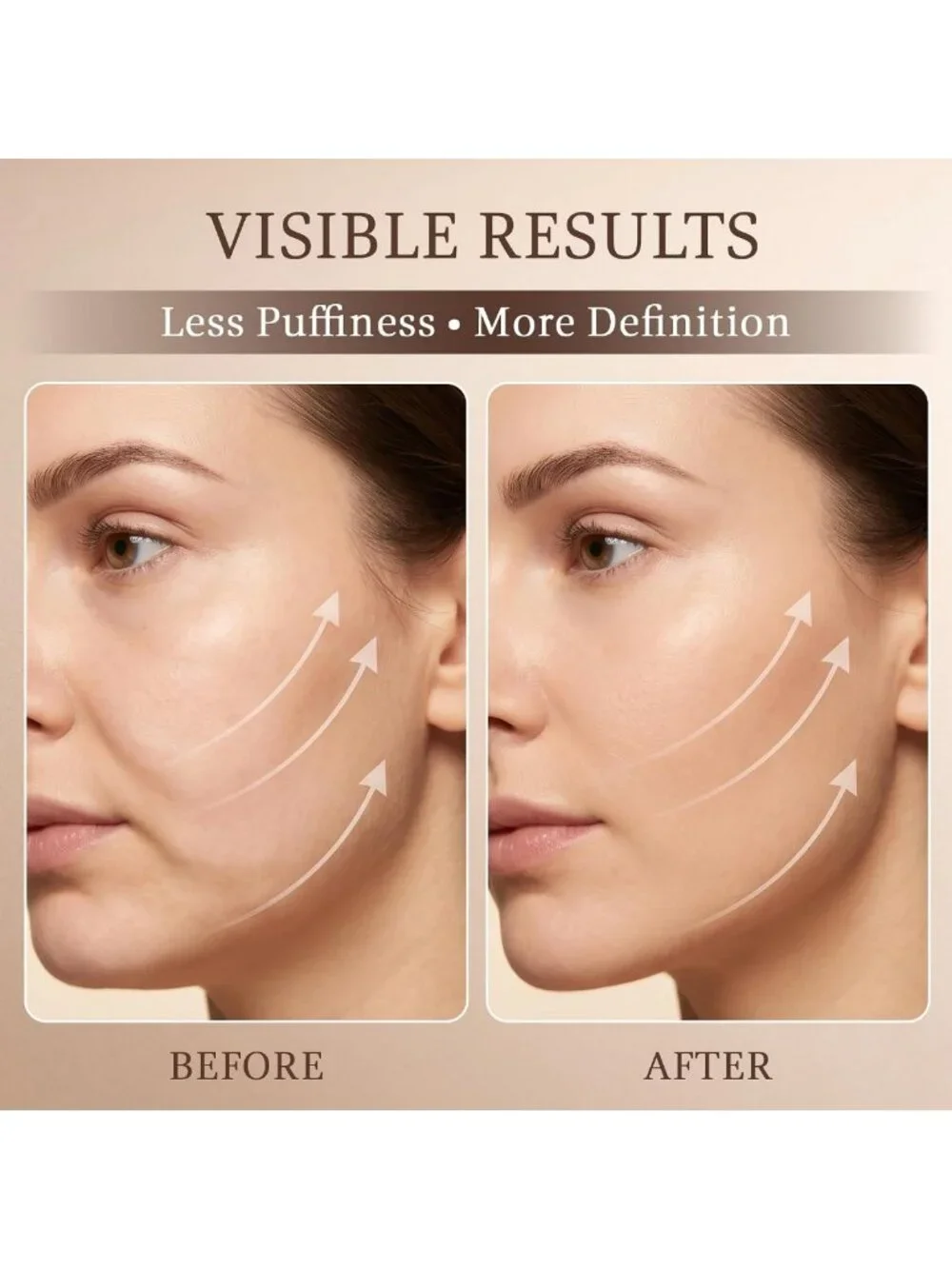 Lymphatic Face Brush Set - 2 Pack for Sculpting, Drainage & Puffiness Relief